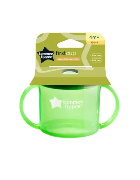 Tommee Tippee Première Tasse avec Bec 4M+ 190ml - Vert