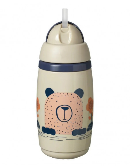 Tommee Tippee Tasse Isotherme à Paille SuperStar 266ml - Gris