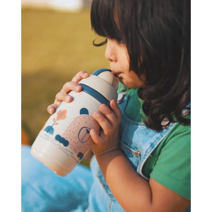 Tommee Tippee Tasse Isotherme à Paille SuperStar 266ml - Gris
