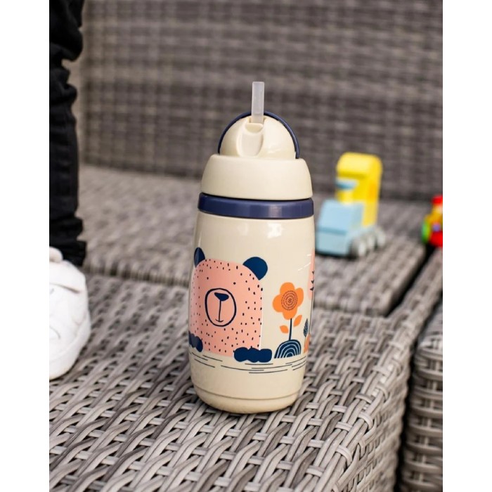 Tommee Tippee Tasse Isotherme à Paille SuperStar 266ml - Gris
