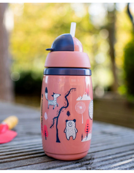 Tommee Tippee Tasse Isotherme à Paille SuperStar 266ml - Rose