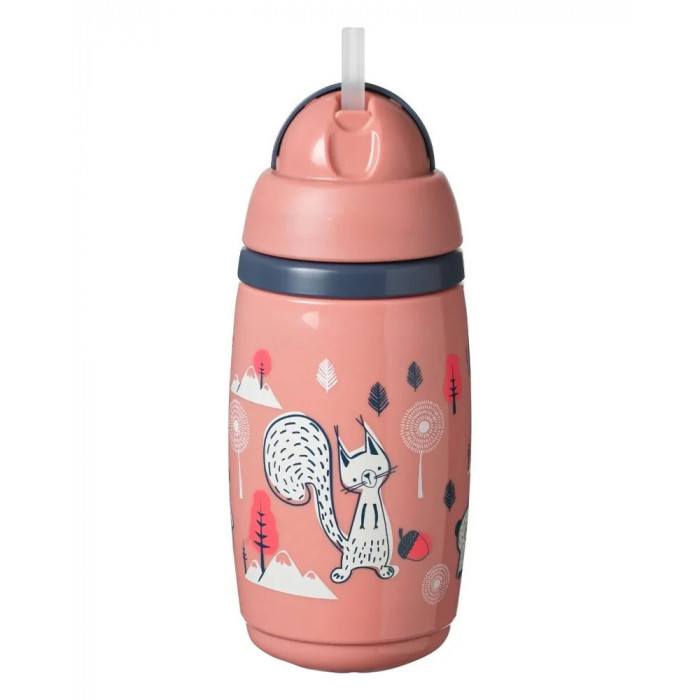 Tommee Tippee Tasse Isotherme à Paille SuperStar 266ml - Rose
