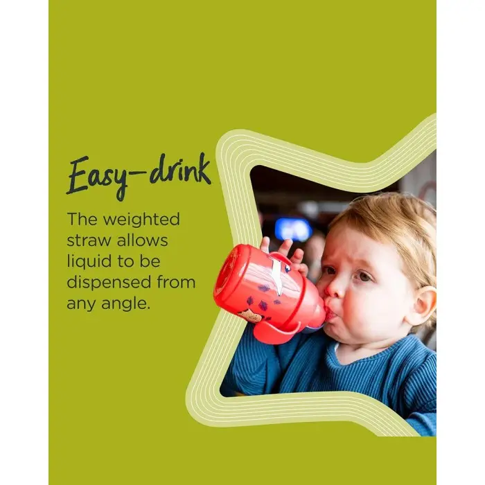 Tommee Tippee Tasse à paille Super Star 300ml - Vert Vaisselle