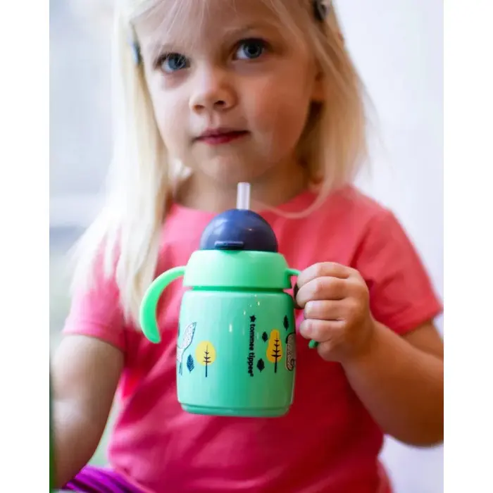Tommee Tippee Tasse à paille Super Star 300ml - Vert Vaisselle