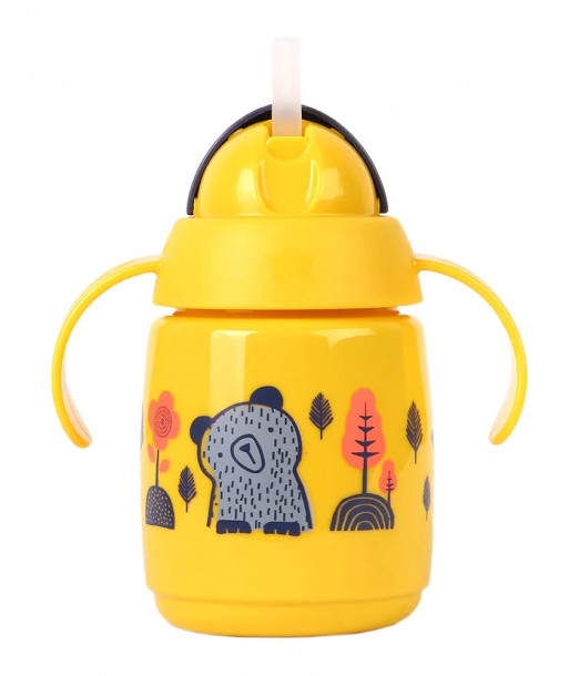 Tommee Tippee Tasse à paille Super Star 300ml - Jaune Vaisselle