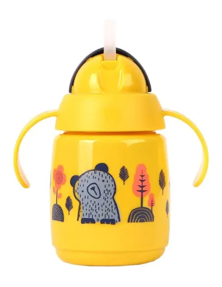 Tommee Tippee Tasse à paille Super Star 300ml - Jaune Vaisselle