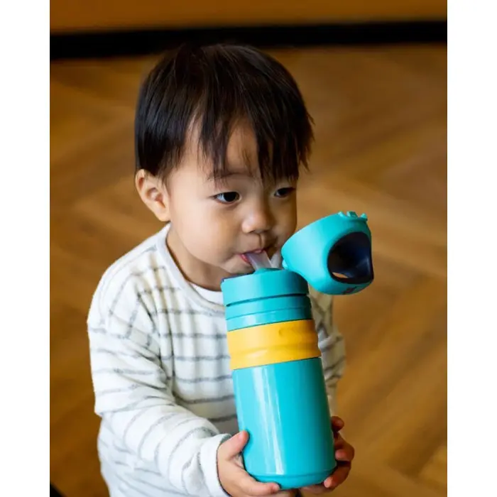 Tommee Tippee Gourde Anti-Fuite avec Paille 500ml - Mauve