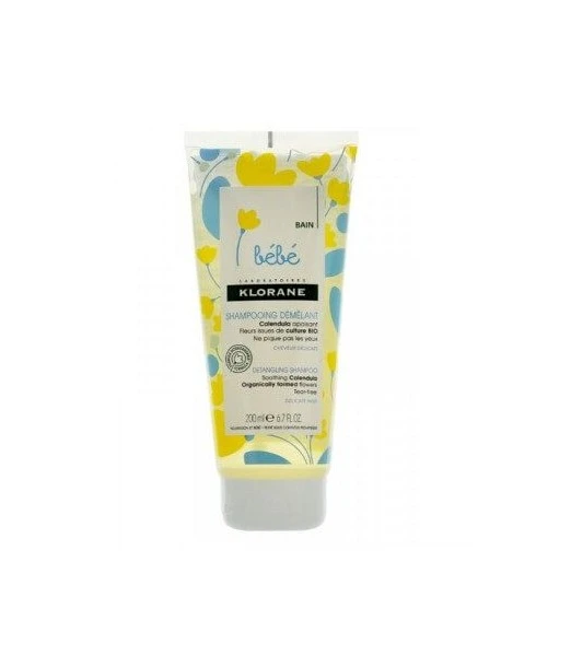 Klorane baby gentle detangling shampoo 200ml