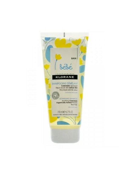 Klorane Bébé Shampooing doux démêlant 200ml