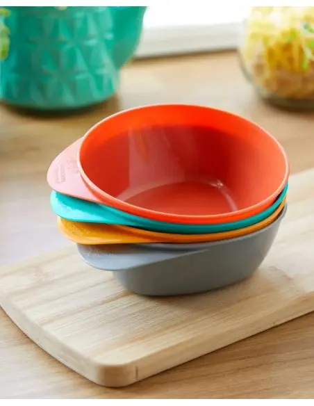 Tommee Tippee Lot de 4 Bols pour Bébé Easi Scoop 6M+ Vaisselle