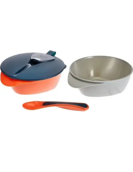 Tommee Tippee Lot de 2 Bols avec Couvercle et Cuillère 6M+