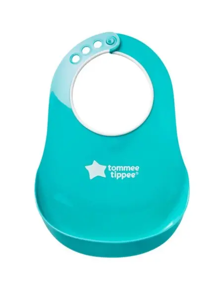 Tommee Tippee Bavoir avec Fermoir Réglable - Turquoise