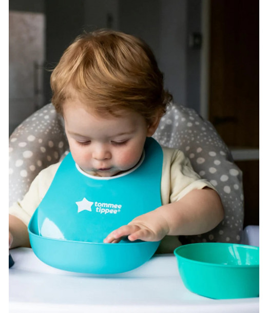 Tommee Tippee Bavoir avec Fermoir Réglable - Turquoise 2