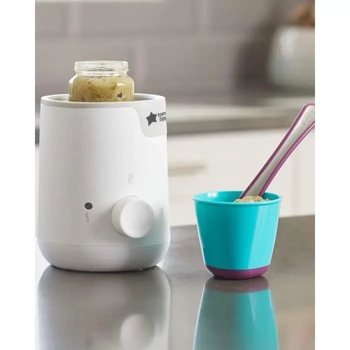 Tommee Tippee Chauffe-biberon Easiwarm - Blanc Chauffe biberon 