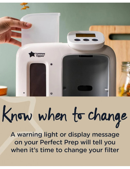 Tommee Tippee 1 Filtre de remplacement pour préparateur de