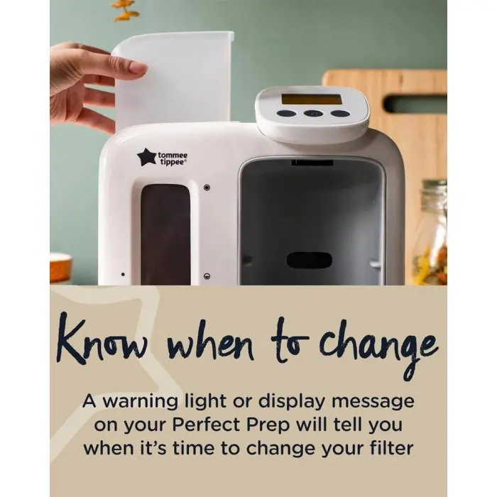 Tommee Tippee Lot de 2 filtres de rechange pour préparateur de
