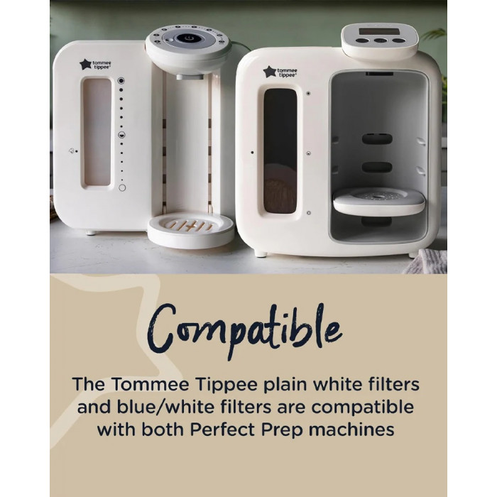 Tommee Tippee Lot de 2 filtres de rechange pour préparateur de