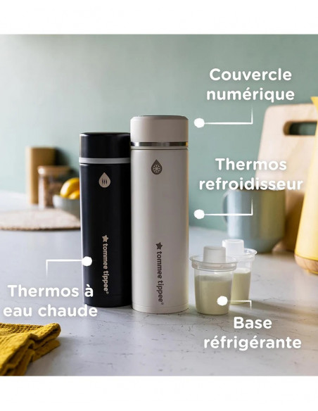 Tommee Tippee Kit de préparation de biberons GoPrep Préparateur