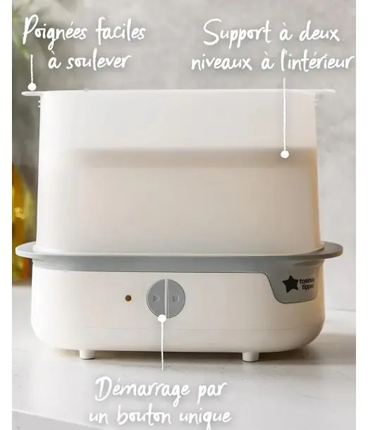 Tommee Tippee Stérilisateur Électrique à Vapeur Super Steam - 2