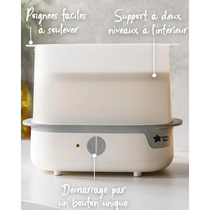 Tommee Tippee Stérilisateur Électrique à Vapeur Super Steam -