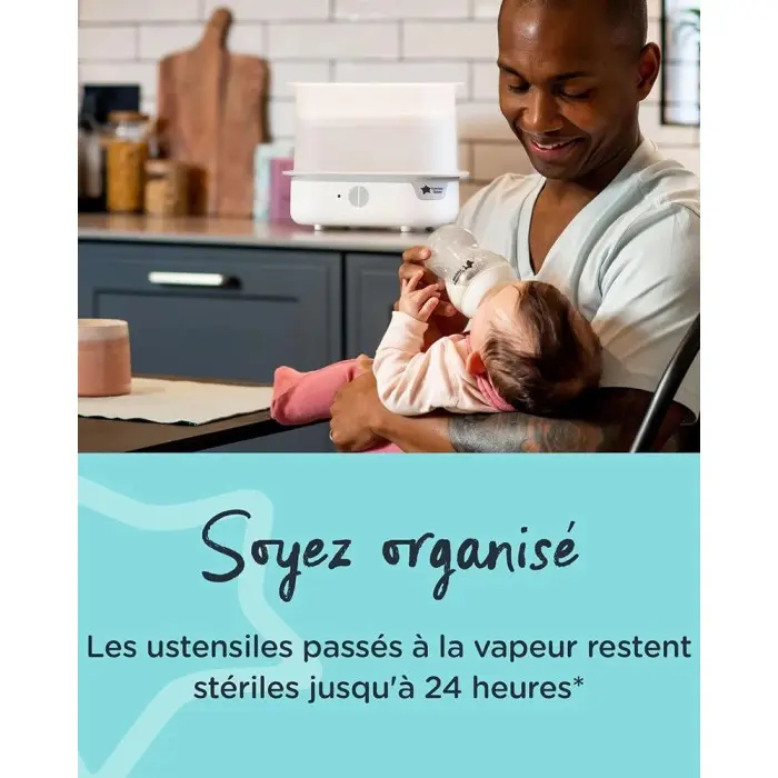 Tommee Tippee Stérilisateur Électrique à Vapeur Super Steam -