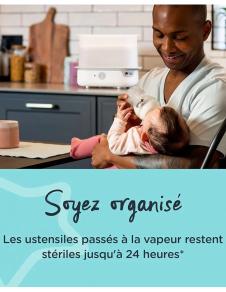 Tommee Tippee Stérilisateur Électrique à Vapeur Super Steam -
