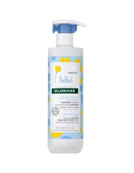 Klorane Baby no-rinse cleansing milk 500 ml