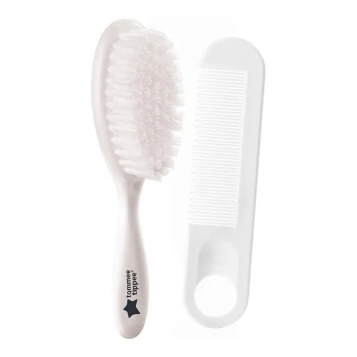Tommee Tippee Ensemble Brosse et Peigne - Blanc Brosse et