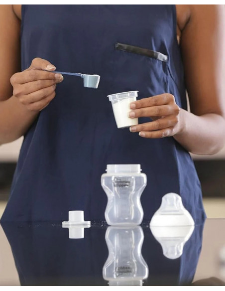 Tommee Tippee Lot de 6 distributeurs de lait en poudre Doseurs