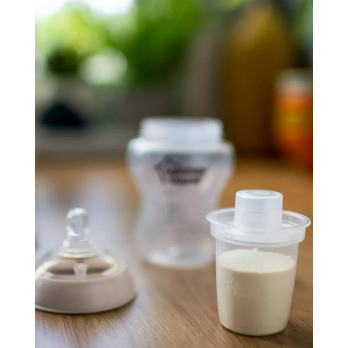 Tommee Tippee Lot de 6 distributeurs de lait en poudre Doseurs