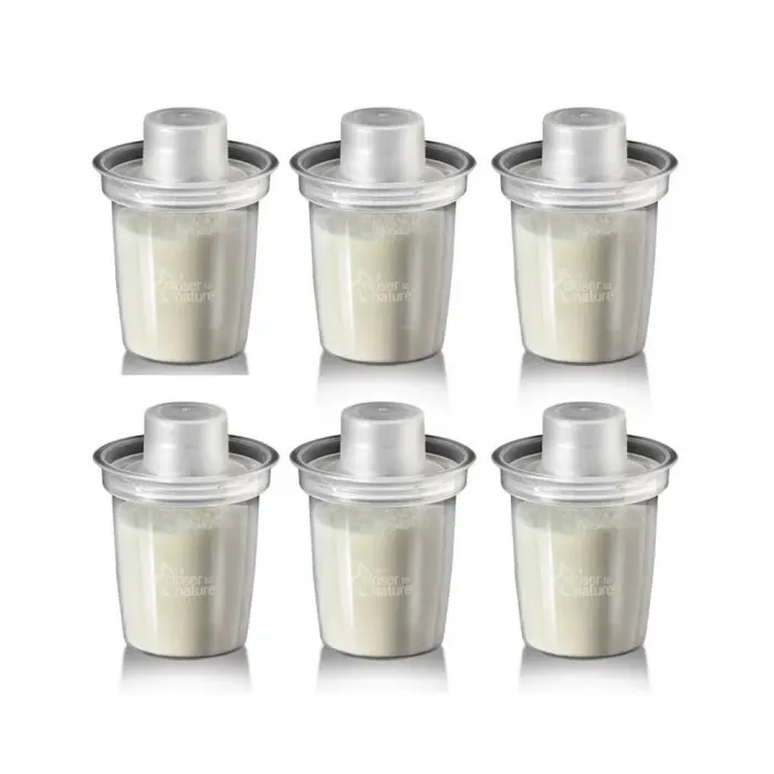 Tommee Tippee Lot de 6 distributeurs de lait en poudre Doseurs