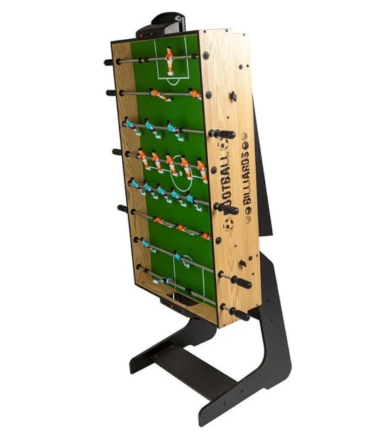 Eurekakids 2-in-1 folding foosball and folding pool table 2