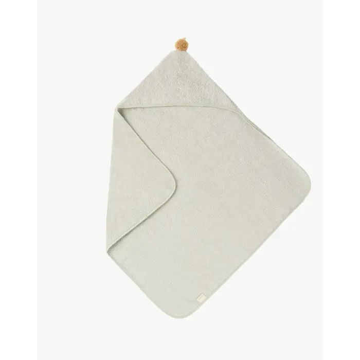 Nobodinoz Cape de Bain Bébé So Cute - Sage Green Sortie de bain