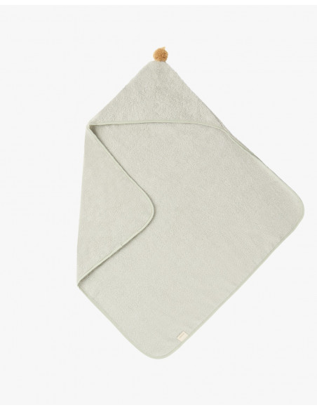 Nobodinoz Cape de Bain Bébé So Cute - Sage Green Sortie de bain