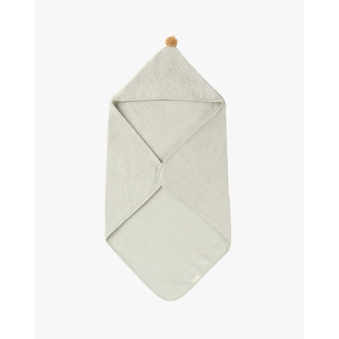 Nobodinoz Cape de Bain Bébé So Cute - Sage Green Sortie de bain