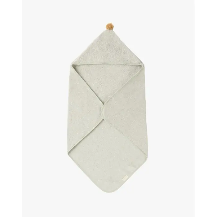 Nobodinoz Cape de Bain Bébé So Cute - Sage Green Sortie de bain