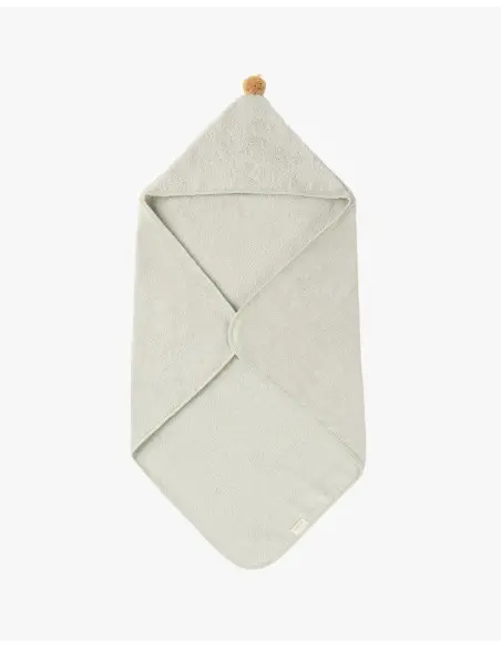 Nobodinoz Cape de Bain Bébé So Cute - Sage Green Sortie de bain