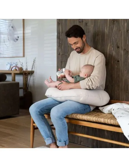 Doomoo breastfeeding cushion soft jersey beige — photo 3