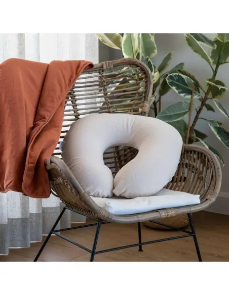 Doomoo breastfeeding cushion soft jersey beige — photo 4