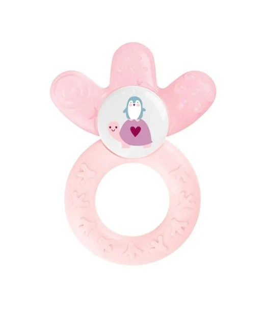 MAM cooling teething ring — pink