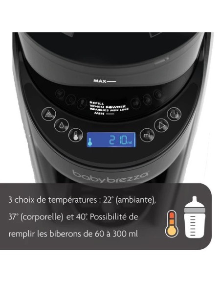 Babybrezza Préparateur Automatique de Biberons - Noir