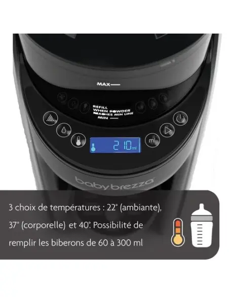 Babybrezza Préparateur Automatique de Biberons - Noir