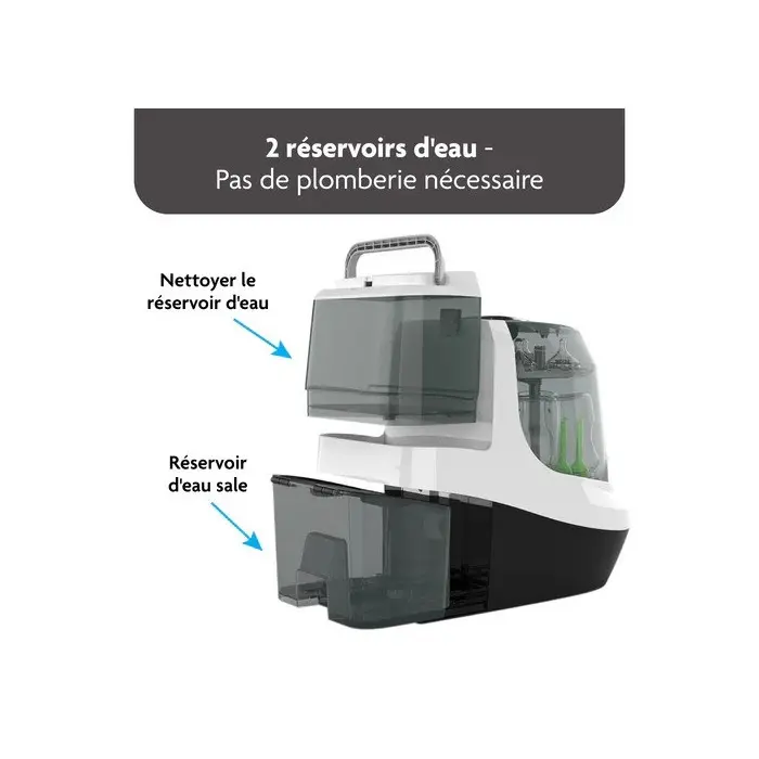 Babybrezza Lave-Biberon Bottle Washer Pro Préparateur de