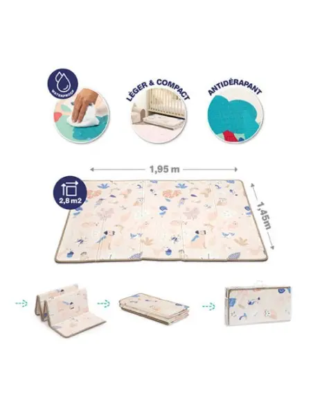 Ludi Tapis Pliable XXL 0m+ Tapis d'éveil - Ludi Maroc