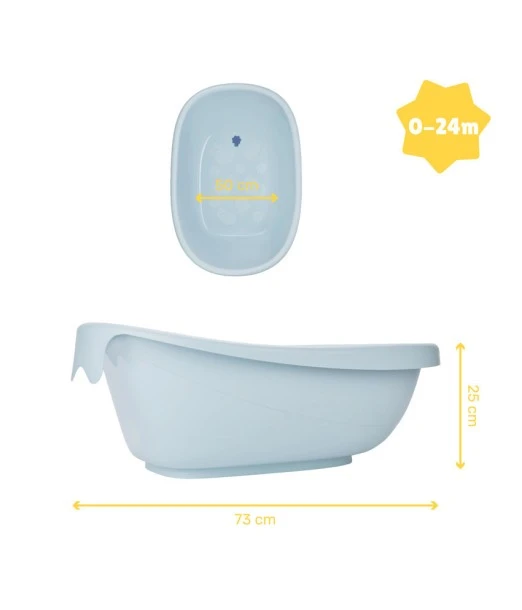 Badabulle adjustable whale bath from 0 to 24 months 2