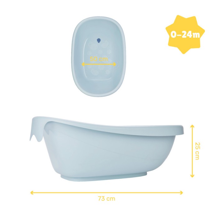 Babymoov Baignoire évolutive Baleine 0-24 mois Baignoire -