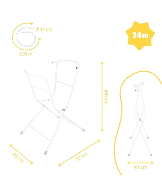 Badabulle bath support and drain hose 2