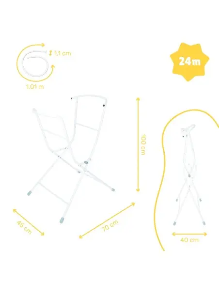 Babymoov Pieds de Baignoire et Tuyau de vidange Baignoire -