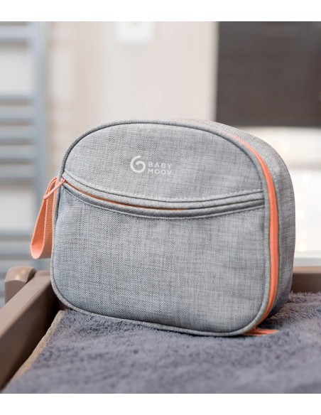 Babymoov Trousse de toilette Trousse de soin 9 accessoires Corail dans Trousse de toilette chez Baby And Mom Maroc