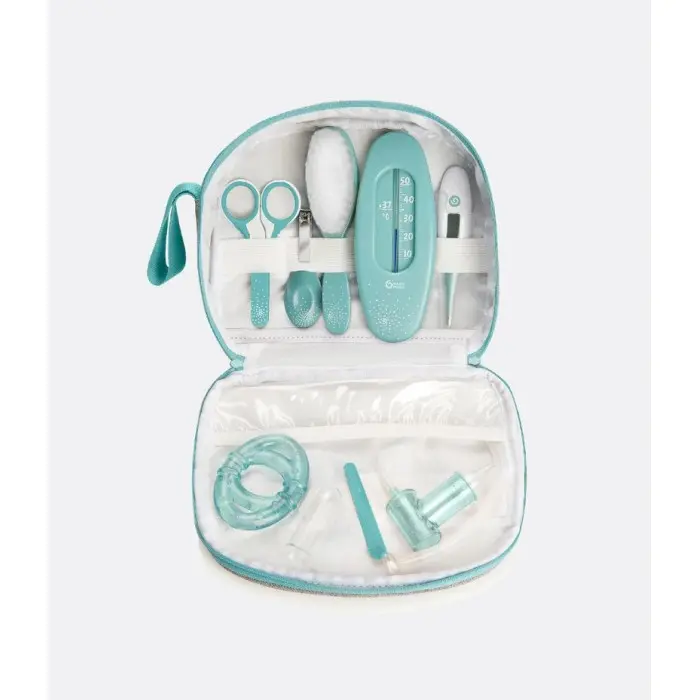 Babymoov Trousse de toilette Trousse de soin 9 accessoires Aqua